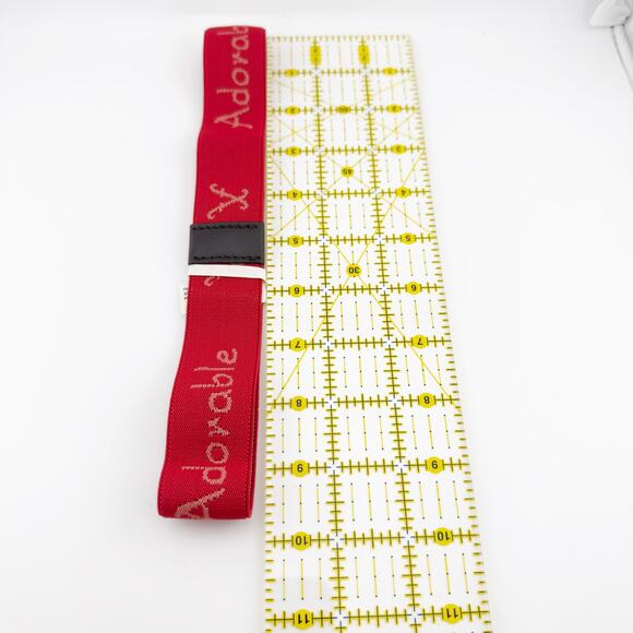 Frederic Fekkai Sporty Hair Band Headband Women's Adjustable Red Adorable - Picture 4 of 9